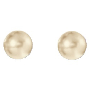 orecchino perla 8mm creamrose bugiardino cod: 926525270 
