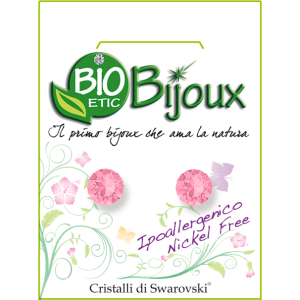 bioetic orecchino xirius 6,2 mm lt rose bugiardino cod: 925775025 