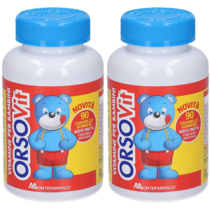 Cerca Offerte di orsovit® multivitaminico set da 2 2x90 pz caramelle e acquista online