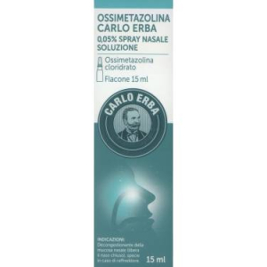 ossimetazolina c erba spray nasale bugiardino cod: 036997017 