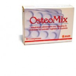 osteomix 30 compresse 14,7g bugiardino cod: 903622227 