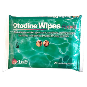 otodine wipes pocket 20pz bugiardino cod: 985574514 