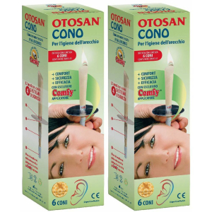 Cerca Offerte di otosan® cono 6 coni set da 2 2x6 pz prodotti per la pulizia auricolare e acquista online