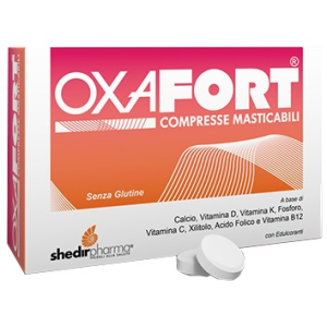 oxafort 48 compresse masticabili bugiardino cod: 934486453 