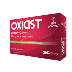 oxicist integratore alimentare vie urinarie bugiardino cod: 975017221 