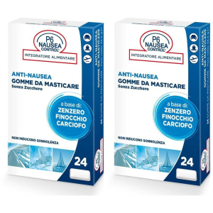 Cerca Offerte di p6 nausea control gomme da masticare anti-nausea 2x34,5 g e acquista online