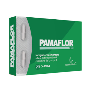 pamaflor 100 20 capsule bugiardino cod: 943763348 