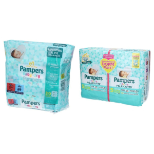 Cerca Offerte di pampers baby dry 11/25kg + salviette fresh pacco multiplo 1 pz se e acquista online