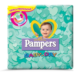 pampers baby dry down midi 20p bugiardino cod: 970215190 