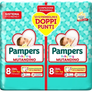 Cerca Offerte di Pampers baby dry mutandino 3xl 24 pannolini a mutandina fit & protect e acquista online