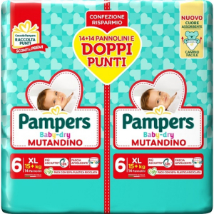 pampers bd mut duo dwct xl28pz bugiardino cod: 985995644 