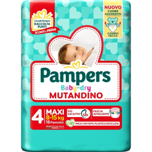 pampers bd mut maxi sp 16pz bugiardino cod: 985995707 