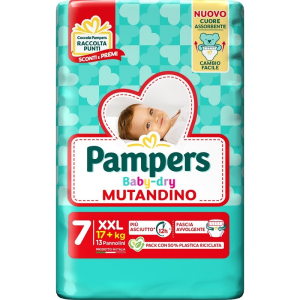 pampers bd mut xxl sp 13pz bugiardino cod: 985995733 