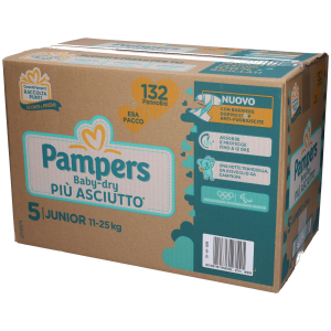 Cerca Offerte di pampers esa baby dry junior 132 pz pannolini e acquista online