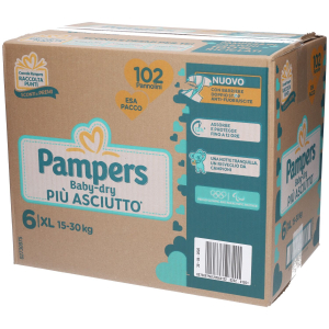 Cerca Offerte di pampers esa baby dry xl 102 pz pannolini e acquista online