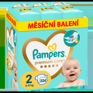 Pampers premium care 2 x 224