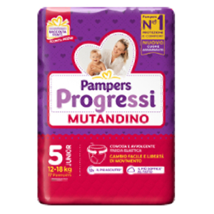 pampers prog mut j 17pz bugiardino cod: 986460867 