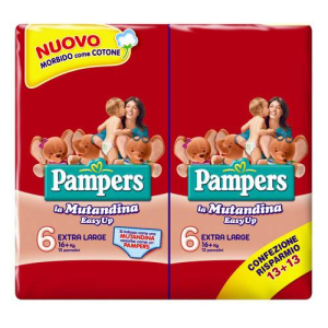 pampers prog mut vp tg6 el 31p bugiardino cod: 975026523 