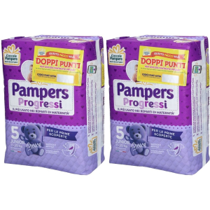 Cerca Offerte di pampers progressi 5 junior 11-25 kg set da 2 2x19 pz pannolini e acquista online