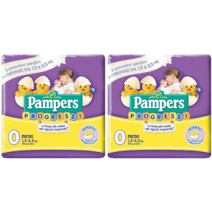 Cerca Offerte di pampers progressi micro set da 2 2x24 pz pannolini e acquista online