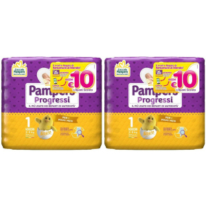 Cerca Offerte di pampers progressi newborn set da 2 2x28 pz pannolini e acquista online