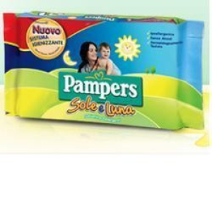 pampers salviette sole/luna 54+18 bugiardino cod: 939562551 