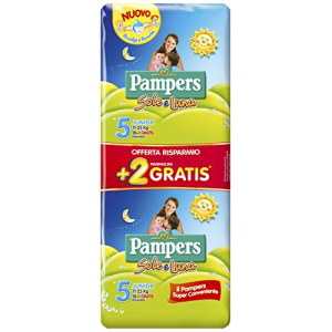 PAMPERS SOLE E LUNA VP J 32+2P