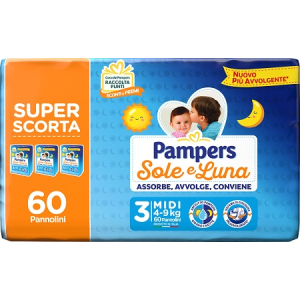 pampers sl trio mi 60pz bugiardino cod: 985035068 