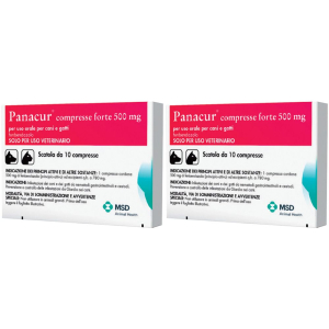 Cerca Offerte di panacur*forte 10cpr 500mg set da 2 2x10 pc compresse e acquista online
