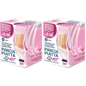 Cerca Offerte di pancia piatta act® set da 2 2x30 pz capsule e acquista online