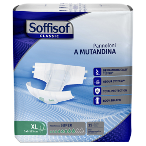 Cerca Offerte di pannolino mutandina super xl classic soffisof 15 pezzi e acquista online