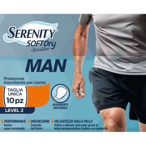 Cerca Offerte di pannolino serenity man sensitive level 2 10 pezzi e acquista online