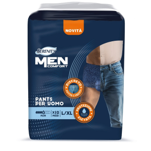 Cerca Offerte di pannolone a mutandina serenity men comfort plus l/xl 10 pezzi e acquista online