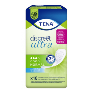 tena discreet ultra normal 16p bugiardino cod: 985773403 