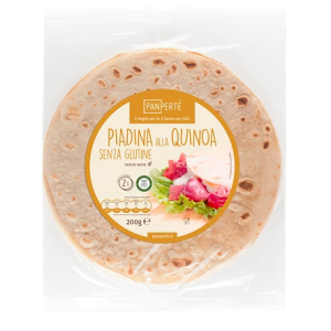 panperte piadina quinoa 200g bugiardino cod: 970302523 