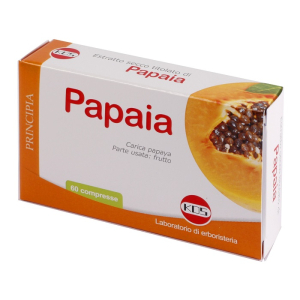 papaia estratto secco 60 compresse - kos bugiardino cod: 900279136 