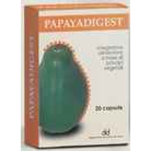 papaya digest 20 capsule bugiardino cod: 902630577 