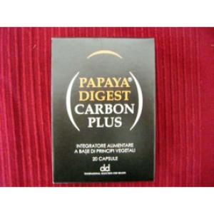 papaya digest carbon plus 20cp bugiardino cod: 935360014 