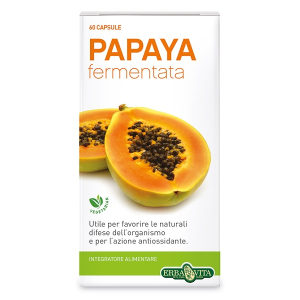 papaya fermentata 60 capsule blist bugiardino cod: 903064564 