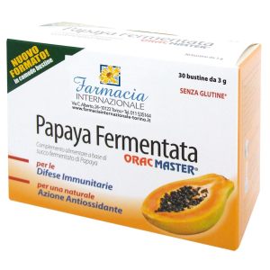 selerbe papaya orac master 30 bustine bugiardino cod: 933540561 