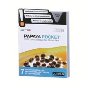 papaya pocket 7 bustine 3 g bugiardino cod: 922196631 
