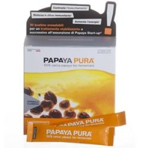 papaya pura 30 bustine 3 g bugiardino cod: 922196617 