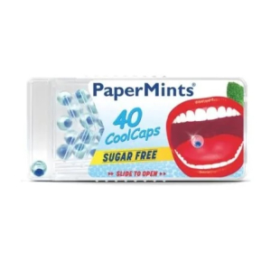 Cerca Offerte di paper mints cool caps sugar free perle per alitosi 40 pezzi e acquista online