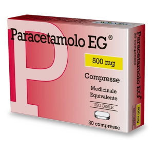 paracetamolo eg 20 compresse 500mg bugiardino cod: 041467034 