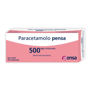paracetamolo pen 20 compresse 500mg bugiardino cod: 041432030 