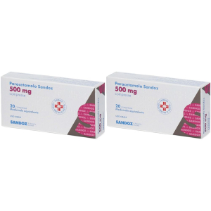 Cerca Offerte di paracetamolo sandoz 500 mg compresse set da 2 2x20 pz e acquista online