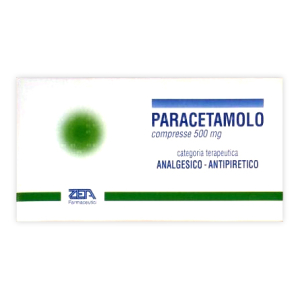 paracetamolo zeta 20 compresse 500mg bugiardino cod: 031349018 