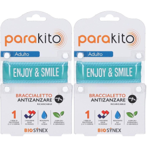Cerca Offerte di parakito bracciale antizanzare ricaricabile adulti good vibes enjoy & e acquista online
