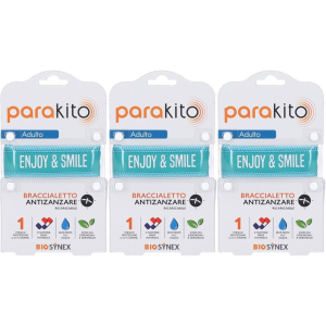 Cerca Offerte di parakito bracciale antizanzare ricaricabile adulti good vibes enjoy & e acquista online