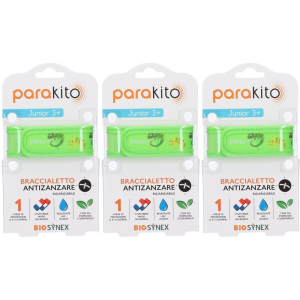 Cerca Offerte di parakito bracciale antizanzare ricaricabile junior camaleonte 3x1 st e acquista online